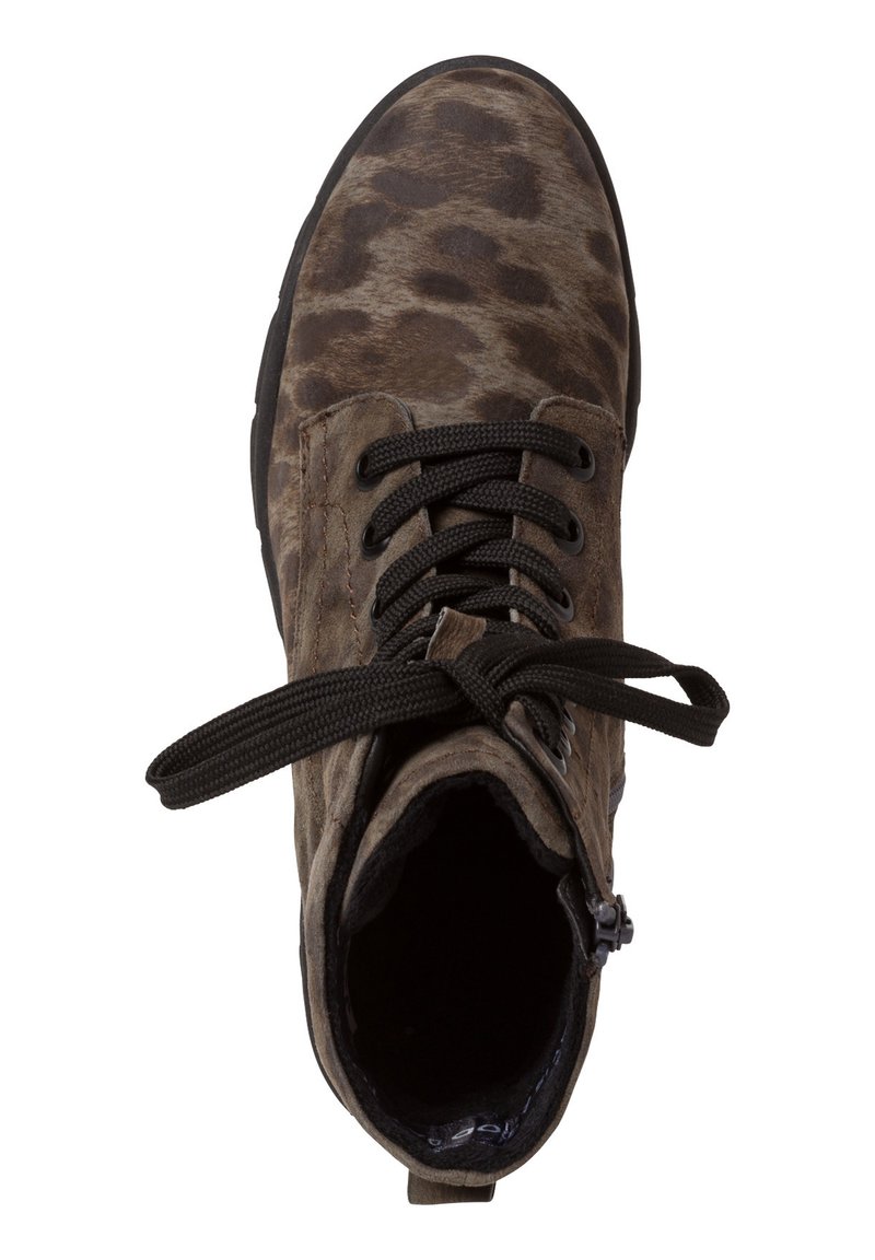 Damen Ankle Boots | Jana STIEFELETTE Plateaustiefelette jaguar/dunkelbraun-meliert - NJ01624 Damen Ankle Boots | Jana STIEFELETTE Plateaustiefelette jaguar/dunkelbraun-meliert - NJ01624