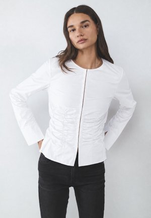 Balmohk, Ruched effect - Blúzka - white