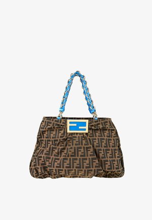 Fendi, MIA CLOTH HANDBAG BROWN - Sac à main - brown