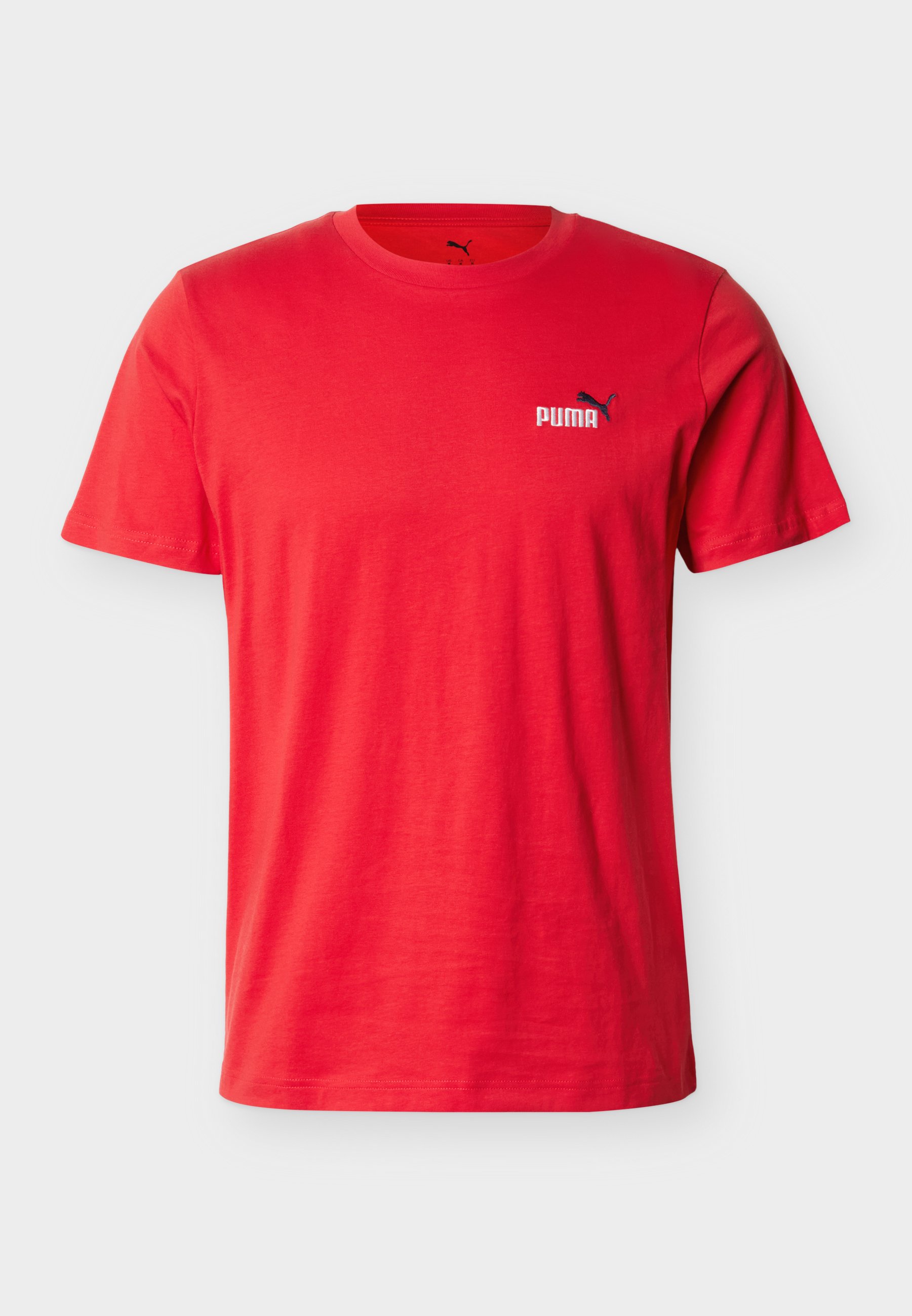 Puma SMALL LOGO TEE - Jednoduché tričko - for all time red