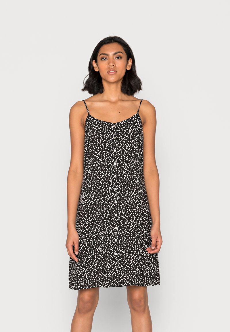 Even&Odd Vestido de dia - black/white