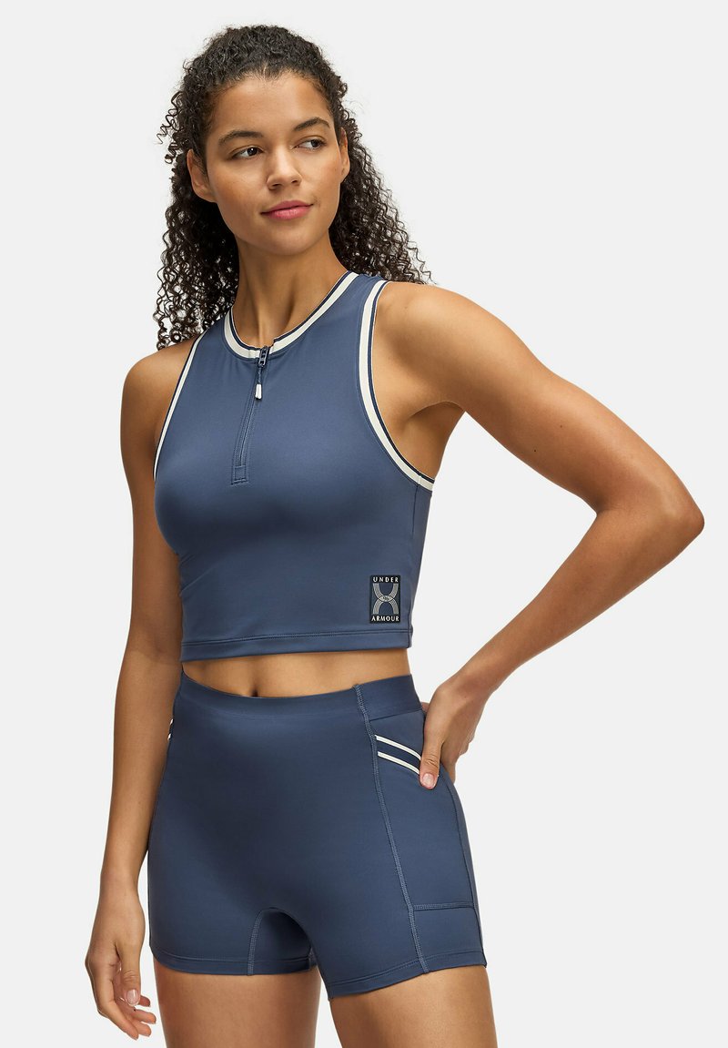 Under Armour - RUN 96 - Top - downpour gray, Enlarge