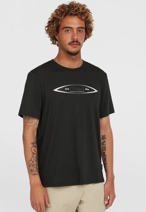 O'RIGINALS HYBRID POLYGIENE GRAPHIC T-SHIRT - T-shirt print - schwarz