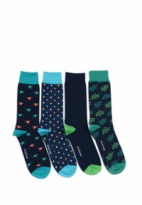 GIFT BOX DEEP BLUE EDITION 4 PACK UNISEX - Čarape - dark blue