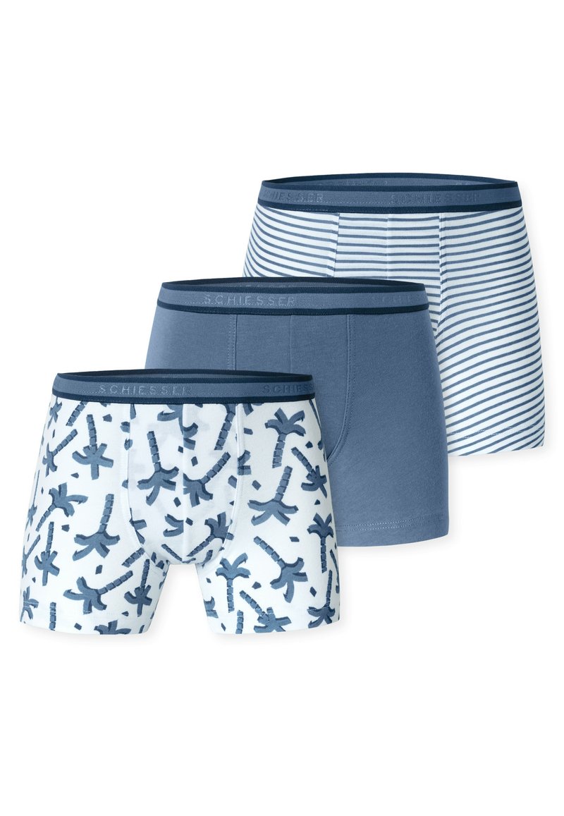 Schiesser 3-PACK - Underkläder - jeansblau