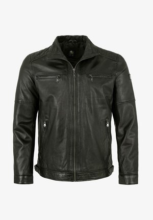 Otto Kern Lederjacke - schwarz