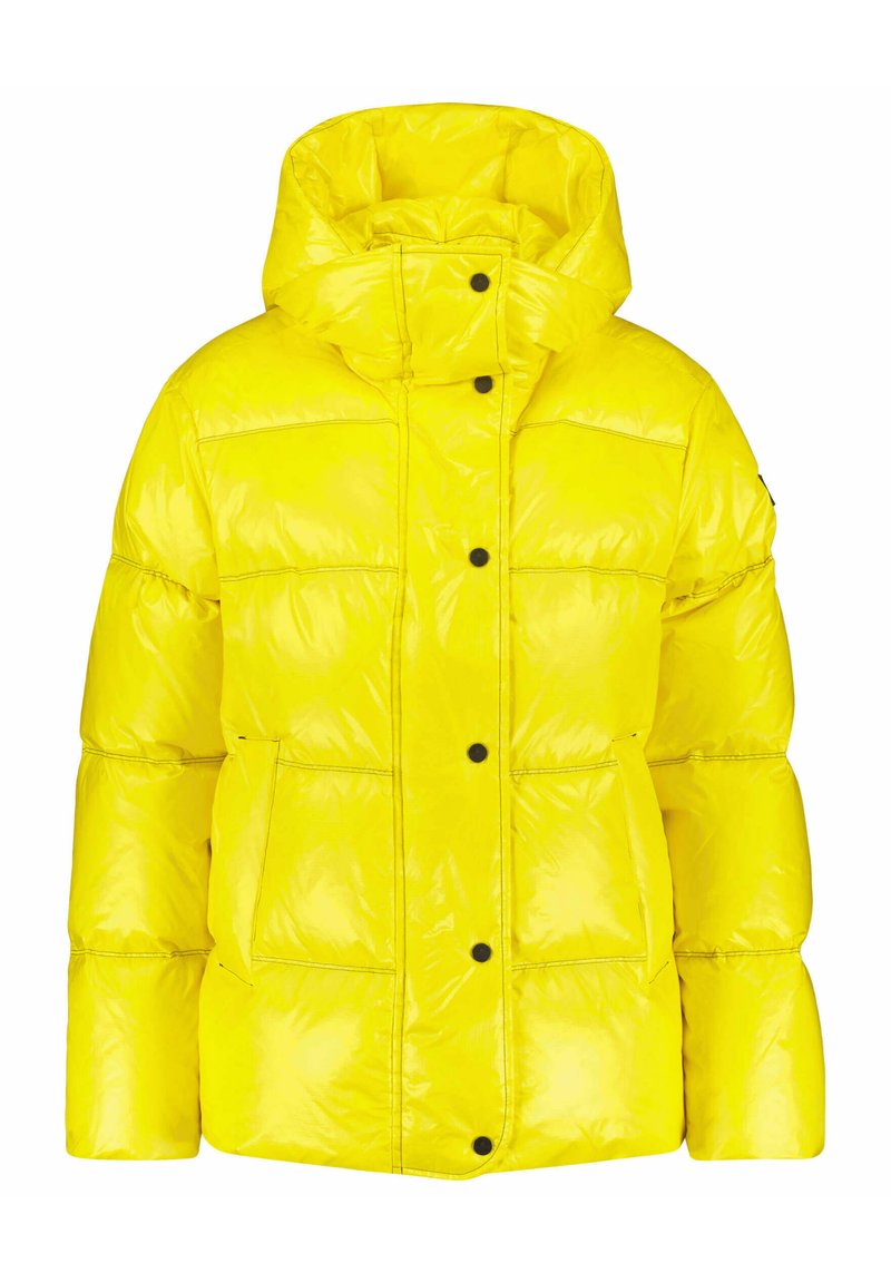 Peuterey Gewatteerde jas geel