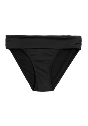 Marks & Spencer ROLL TOP - Bikini bottoms - black