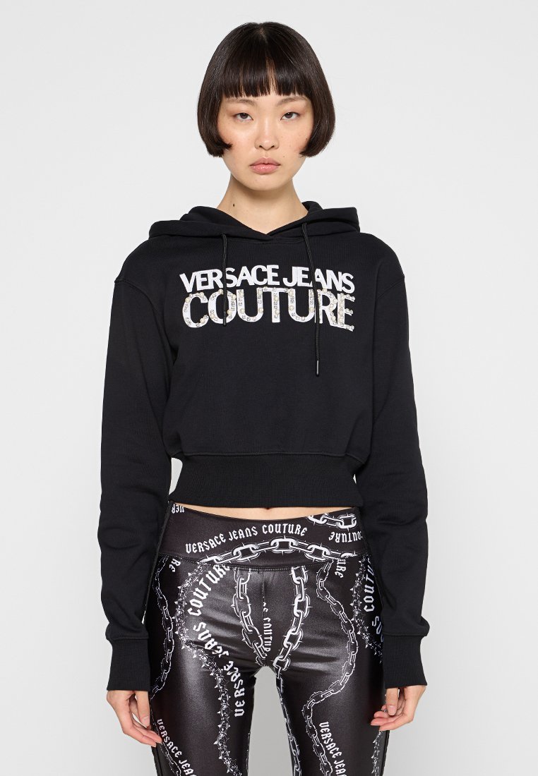 Versace Jeans Couture Hoodie zwart Versace Jeans Couture Hoodie zwart