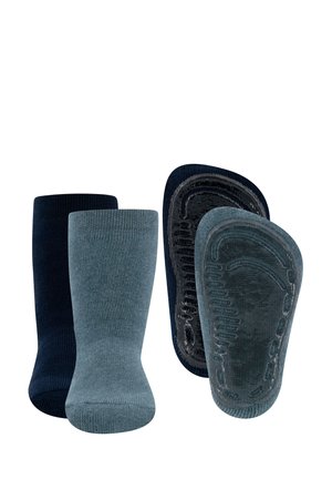 Ewers STOPPER 2ER-SET UNI - Socken - marine jeans meliert