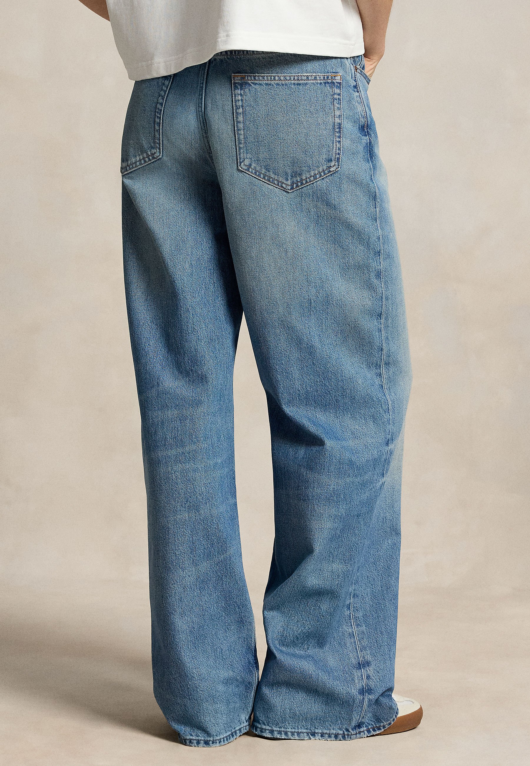 Polo Ralph Lauren RELAXED WIDE-LEG JEAN - Wide Leg - pali wash