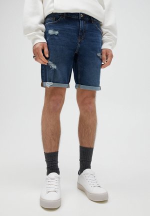 Short en jean - dark blue