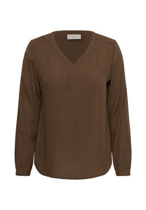 Kaffe Curve, KCAMI LONG SLEEVE - Blouse - carafe