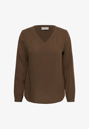 Kaffe Curve, KCAMI LONG SLEEVE - Blouse - carafe