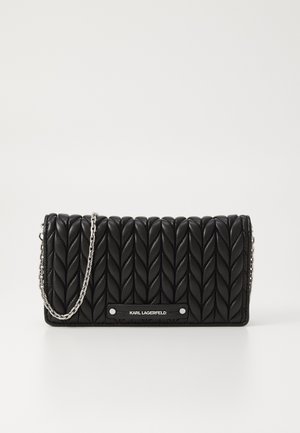 PILLOW CROSSBODY  - Cross body bag - black/nickel