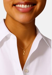 Design Letters LETTER CHARM 10MM A-Z 18K GOLD-PLATED - Anhänger - gold-coloured