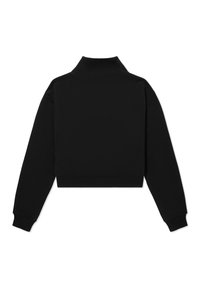 LA MANIA Mikina so zipsom - black