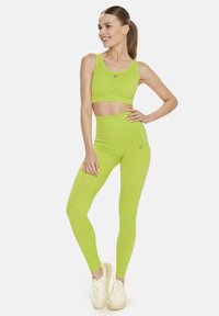 Cardio Bunny Pajkice – hlače - neon green