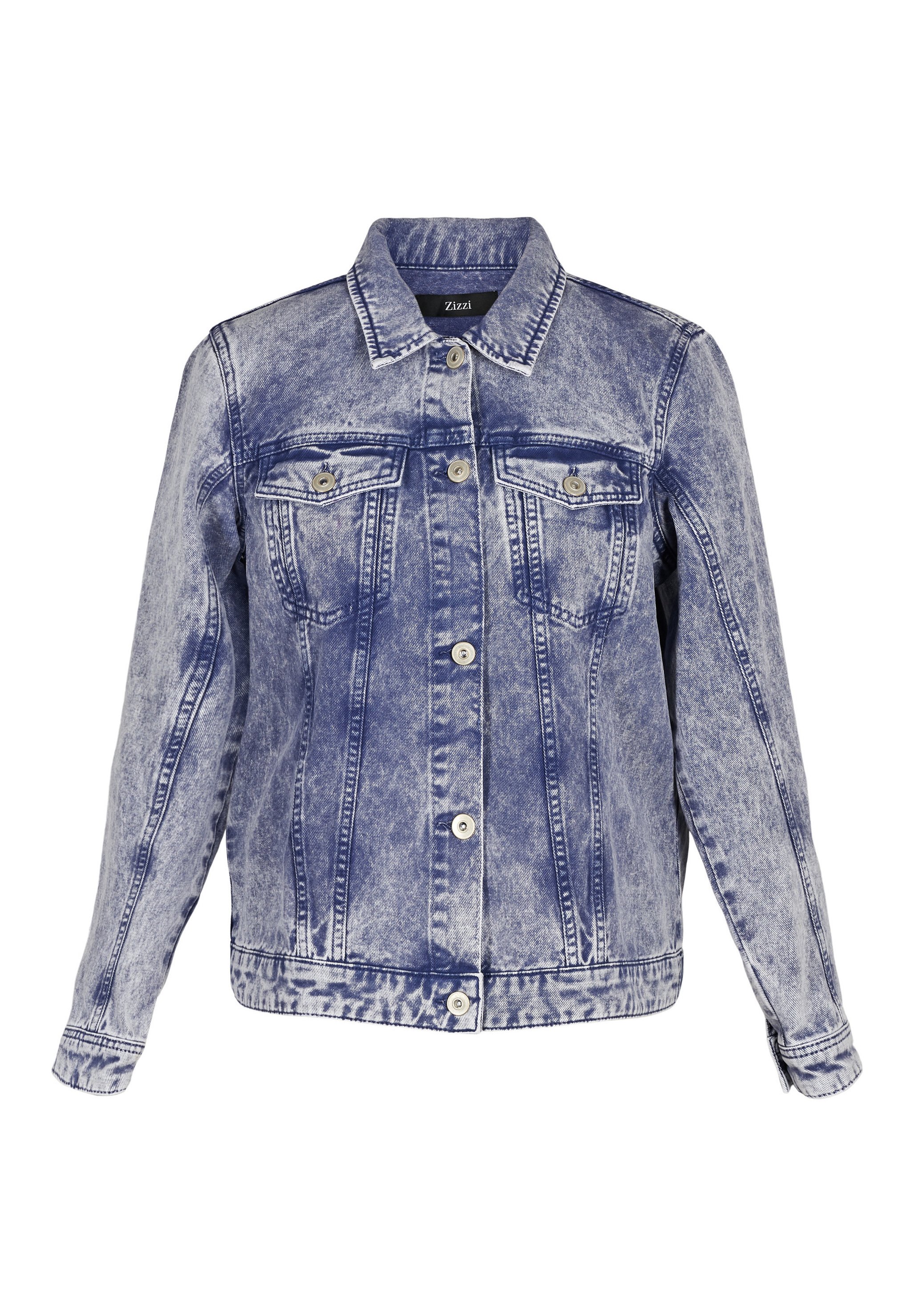 Zizzi Jeansjacka blue Zalando.se Zizzi Jeansjacka blue Zalando.se