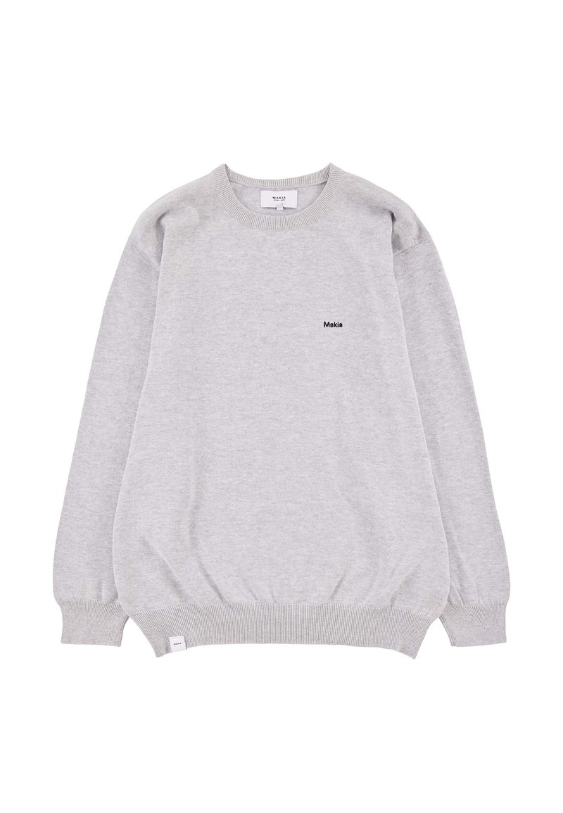 Makia ENSO - Neule - light grey/vaaleanharmaa - Zalando.fi