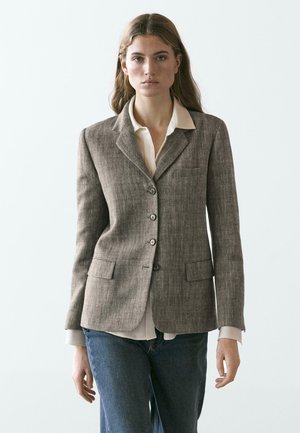 FLECKED  - Blazer - grey
