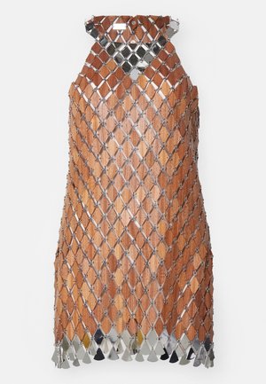 Rabanne ROBE - Cocktailjurk - brown