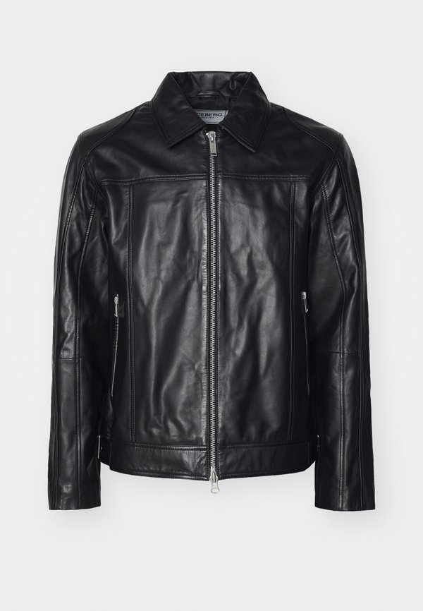 GIUBBOTTO - Leather jacket - nero2