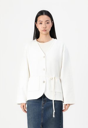 YASBREMA CARDIGAN - Cardigan - star white