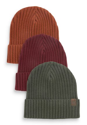 3 PACK - Kootud müts - autumnal