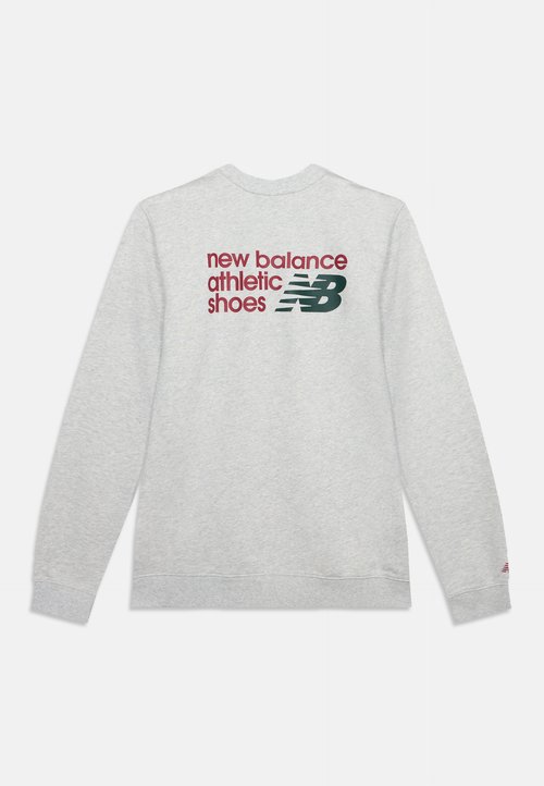 New Balance ATHLETICS PREMIUM CHEST LOGO CREW - Sweatshirt - ash heather — foto 5