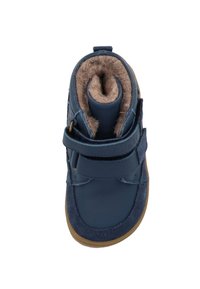 Lurchi NAIKA TEX BAREFOOT UNISEX - Zimné čižmy - blue