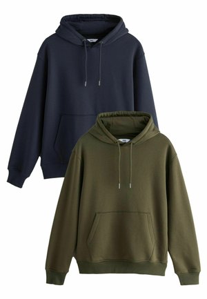 2 PACK  - Luvtröja - blue khaki green