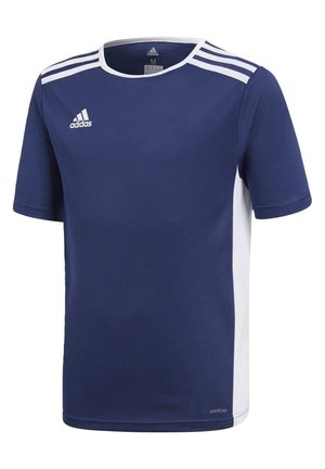 adidas Performance ENTRADA  - T-Shirt print - dunkelblau