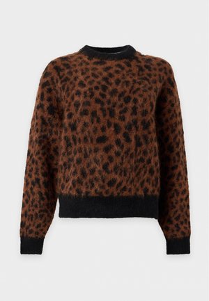 The Kooples, Pullover - brown/black