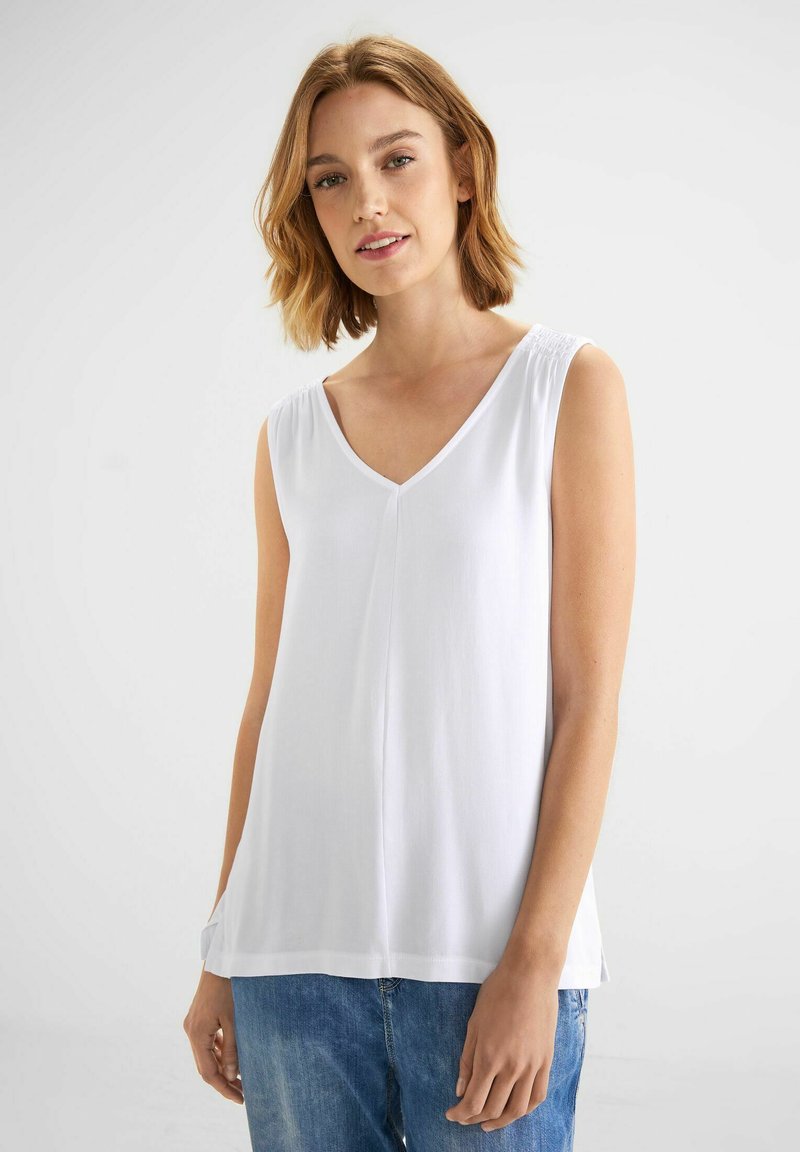 Top Weiß Damen