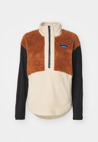 TIMBER LANE - Suéter de forro polar - offwhite/brown