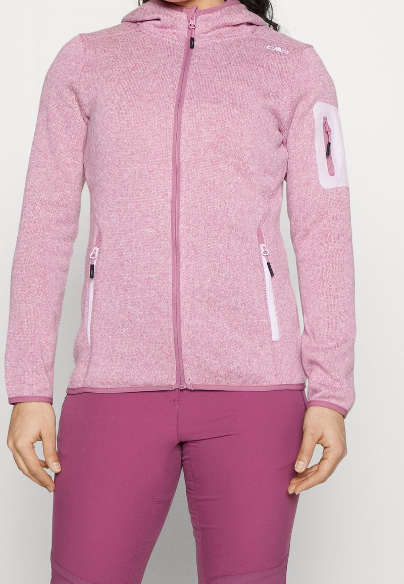 CMP Forro polar - mottled light pink