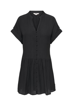 ONLY, KLEID ONLELODY KURZES KLEID - Vestido camisero - black