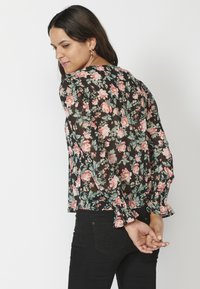 Koroshi LONG SLEEVE BLOSSOMS - Pluus - multicolor