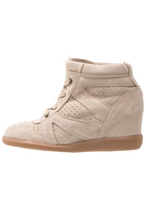 Pavement VIBE 2 - Høye joggesko - beige