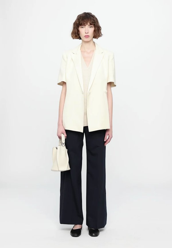 SHORT SLEEVE BLAZER - Blazer - beige4