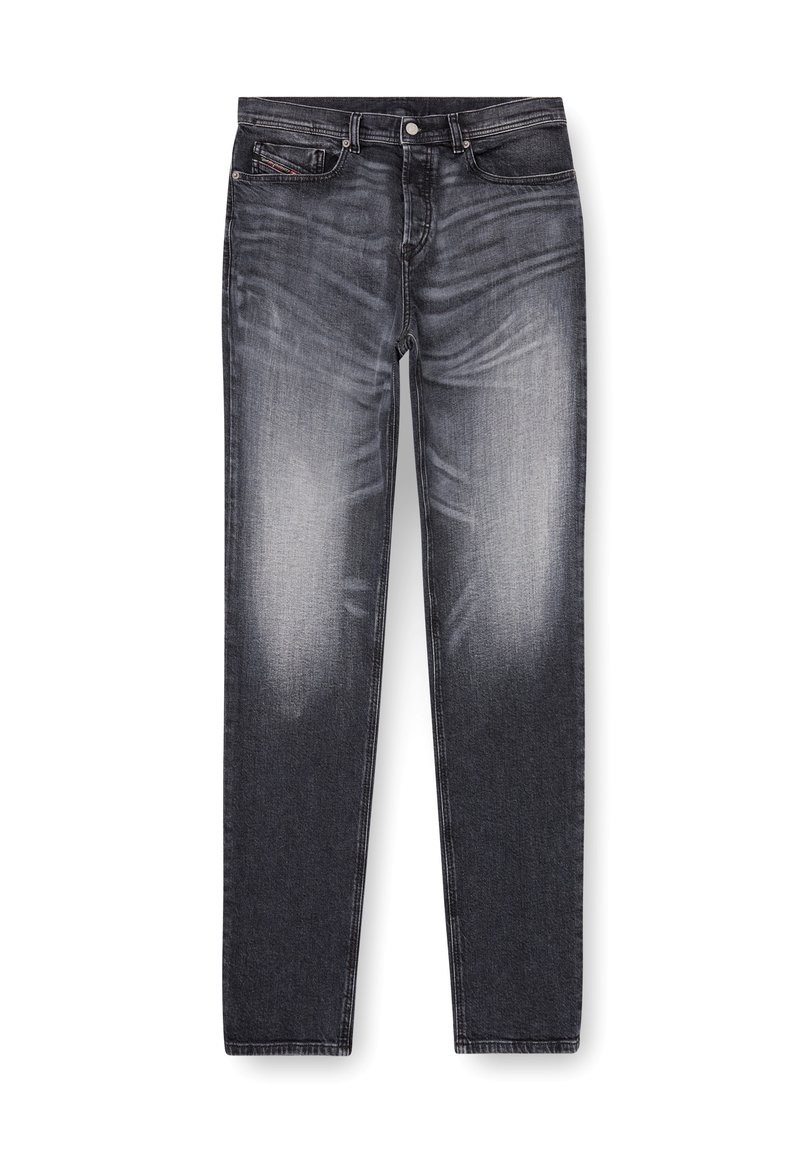 Diesel Jeans Tapered Fit zwart denim/blackdenim Diesel Jeans Tapered Fit zwart denim/blackdenim