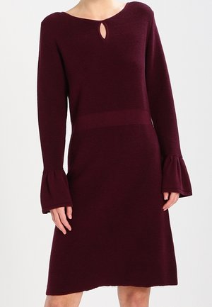 Robe pull - bordeaux