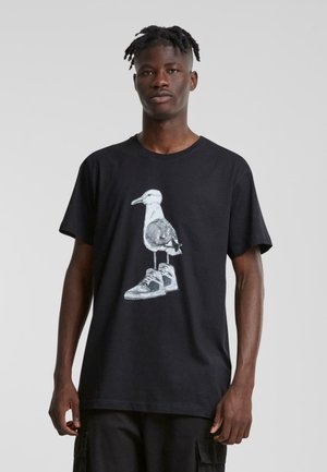 Mister Tee SEAGULL SNEAKERS TEE - T-Shirt print - black