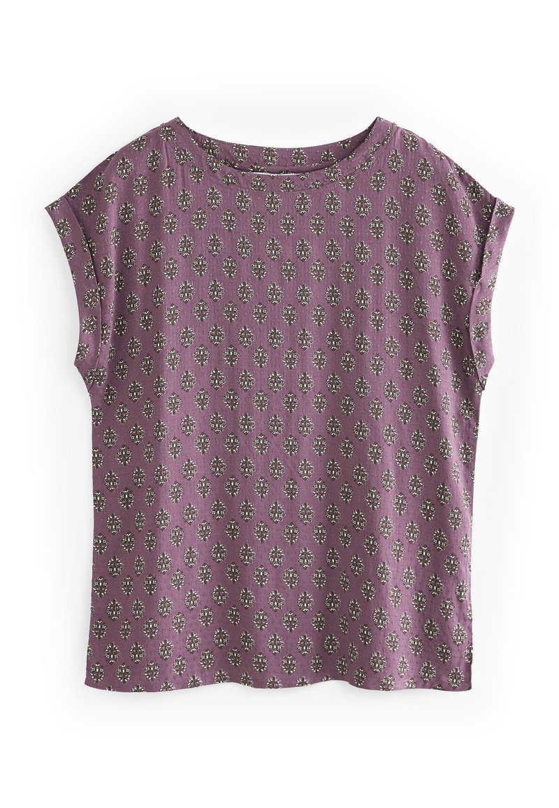 Next T-shirt print paars Next T-shirt print paars