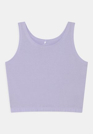 NKFDANIELA CROPPED TANK - Top - purple heather