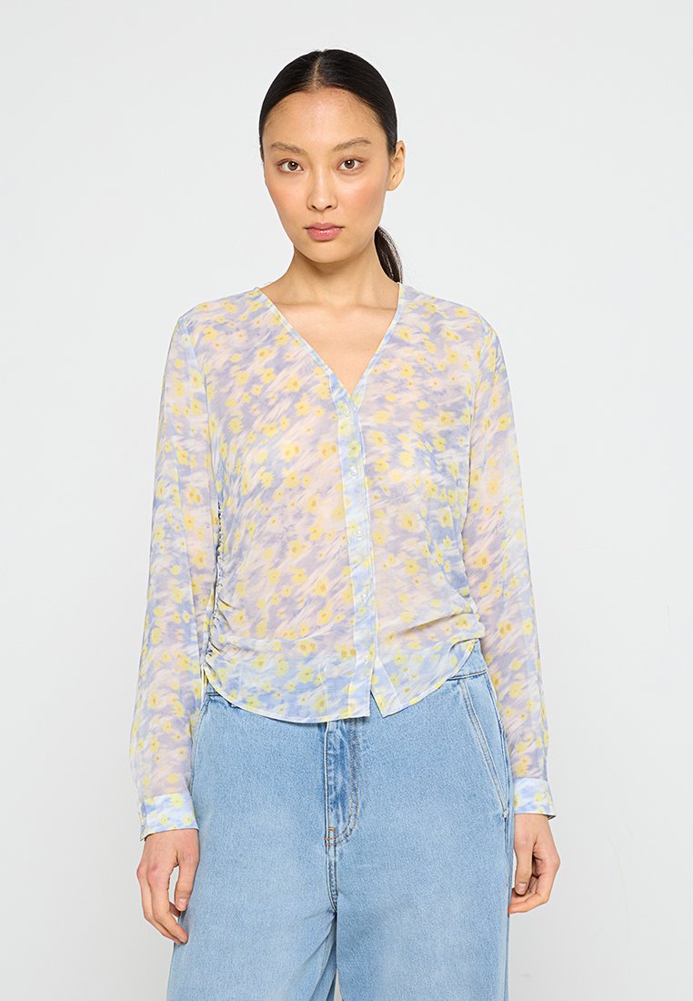 HUGO Blouse lichtblauw