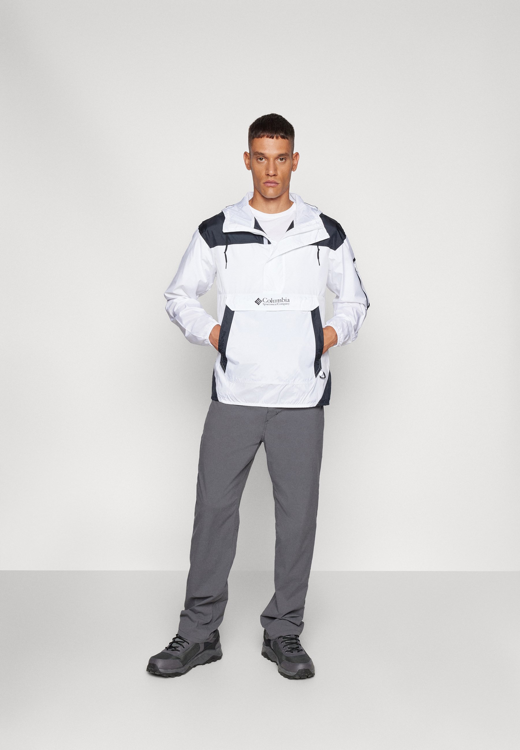 【神スペック】00s Columbia ナイロン3WAY テック ホワイト Columbia CHALLENGER™ - Wiatrówka/biały - Zalando.pl