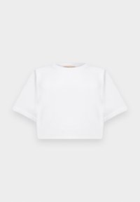 CROP TEE - Paprasti marškinėliai - white
