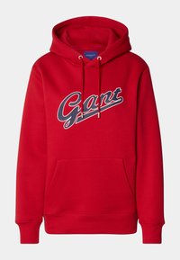 EXCLUSIVE HERITAGE 2.0 REG GRAPHIC HOODIE - Hoodie - ruby red